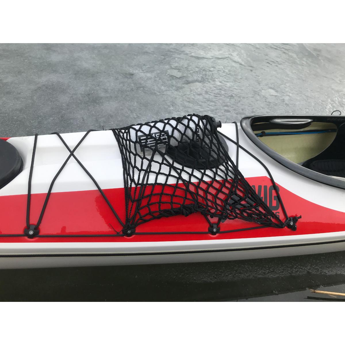 Deck net for kayaks
