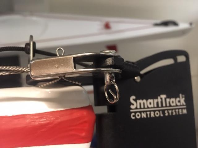 SmartTrack Lukkosokka peräsimen päähän